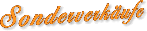 Sonderverkäufe